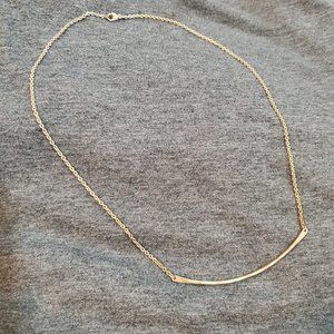 James Avery Hammered Crescent Changeable Charm Necklace